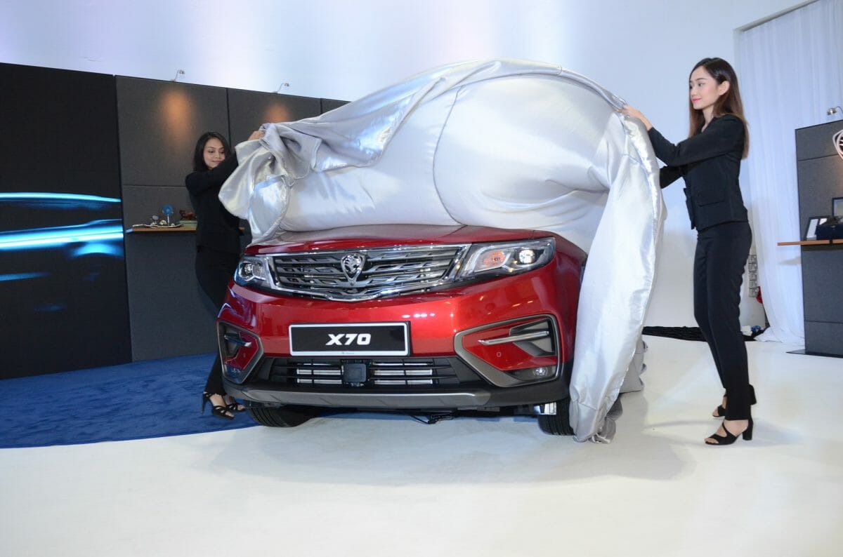 Proton Kicks off X70 SUV - BusinessToday