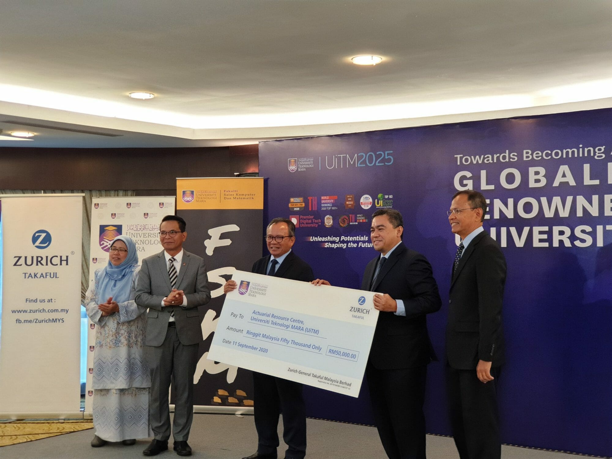 Zurich Malaysia enhances UiTM's Actuarial Resource Centre BusinessToday