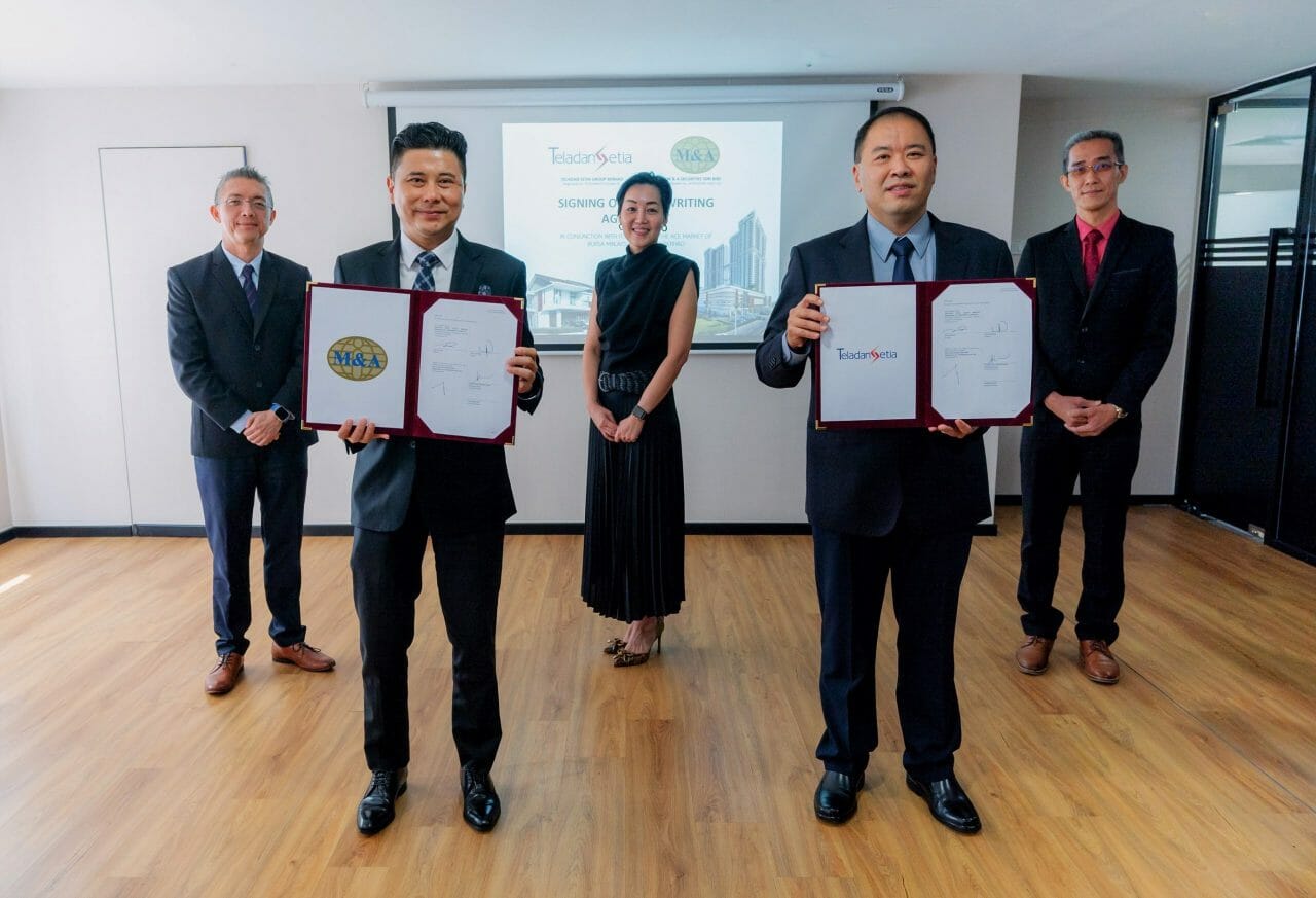 Teladan Setia Group Berhad Signs Ipo Underwriting Agreement With M A Securities Businesstoday