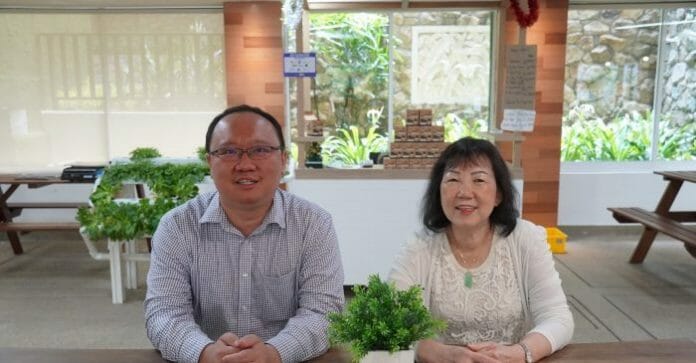 Sally Tan with Choong Chee Hoong, her son (1)