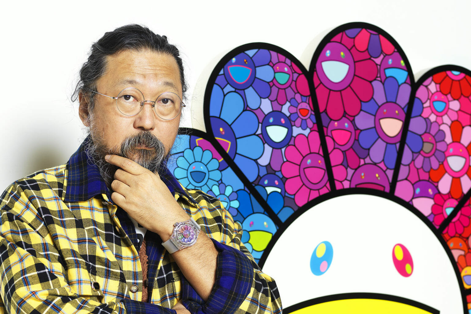 Hublot ambassador and art icon Takashi Murakami continues to build