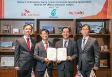 SK earthon And Petros Sign PPC With Petronas After Winning Bid On Block SK427