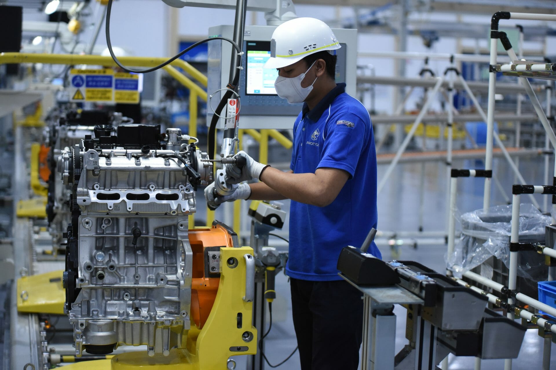 New HiTech Engine Assembly Line Unveiled by Proton in Tanjung Malim
