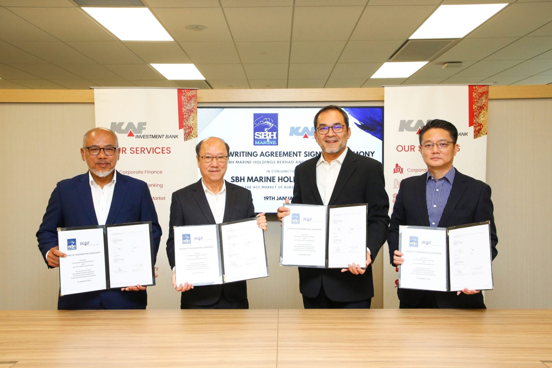 SBH's IPO 180 Million New Shares, 81 Million Underwritten By KAF IB