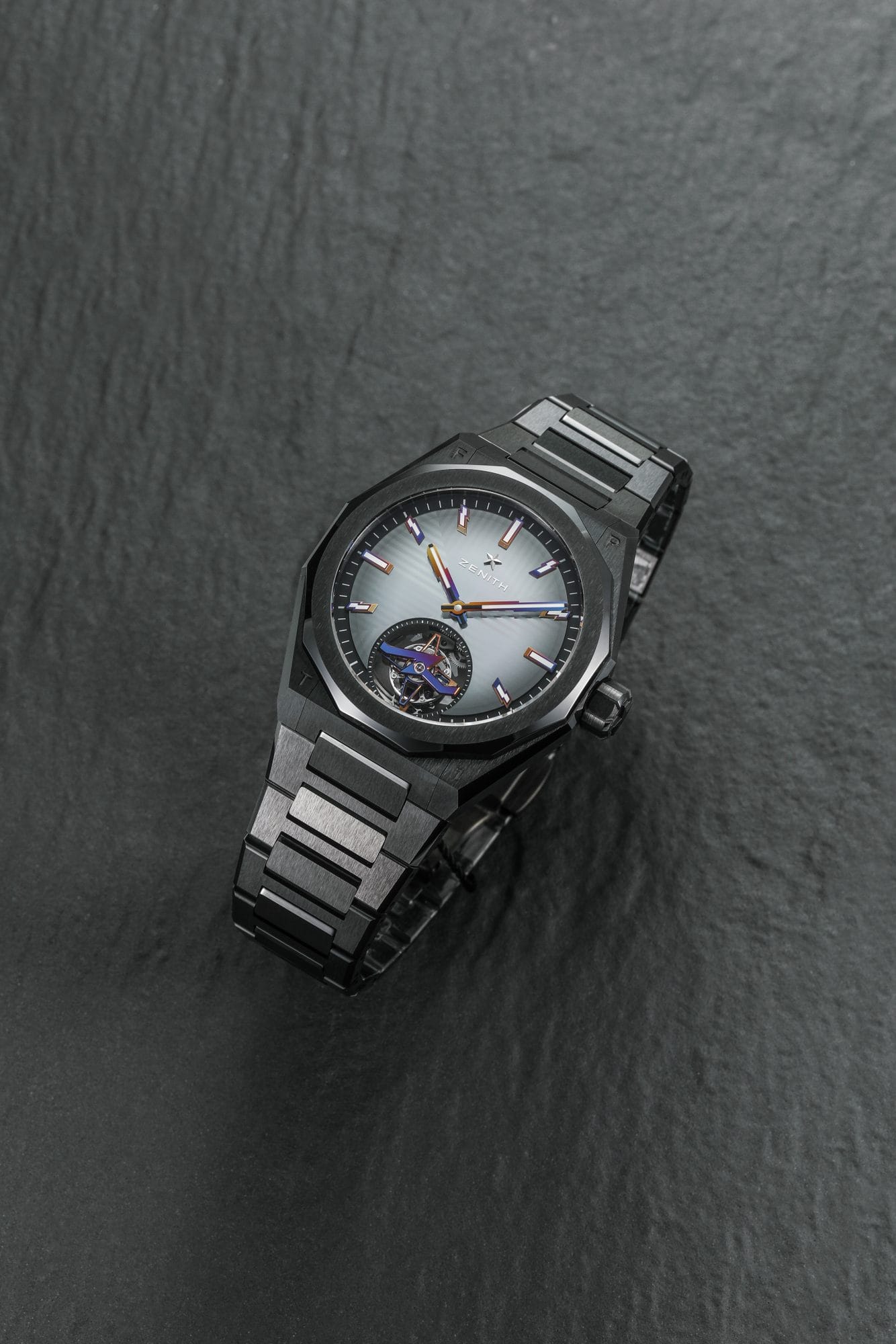 Zenith Unveils Unique DEFY Skyline Tourbillon Felipe Pantone One