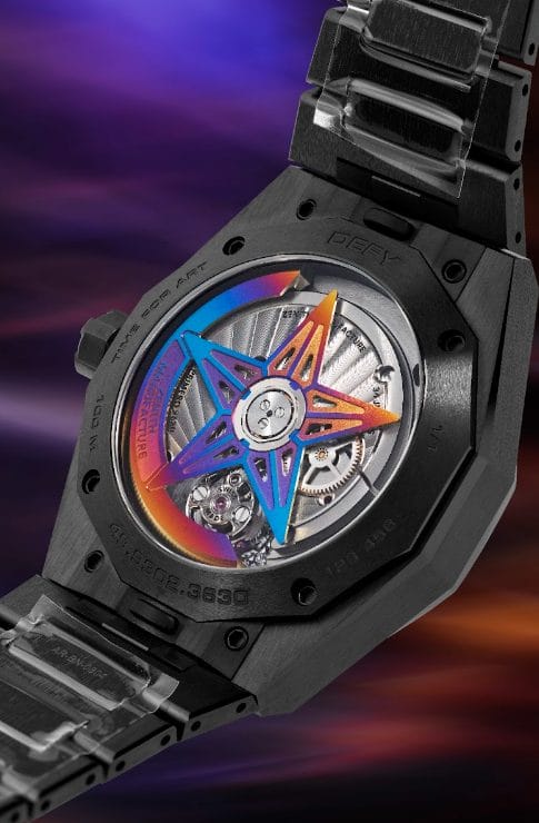 Zenith Unveils Unique DEFY Skyline Tourbillon Felipe Pantone One