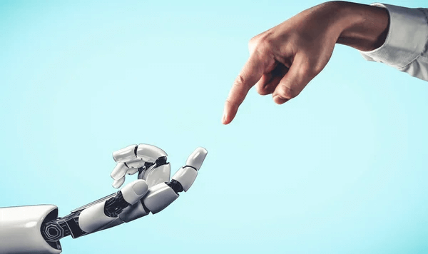 AI robot and human