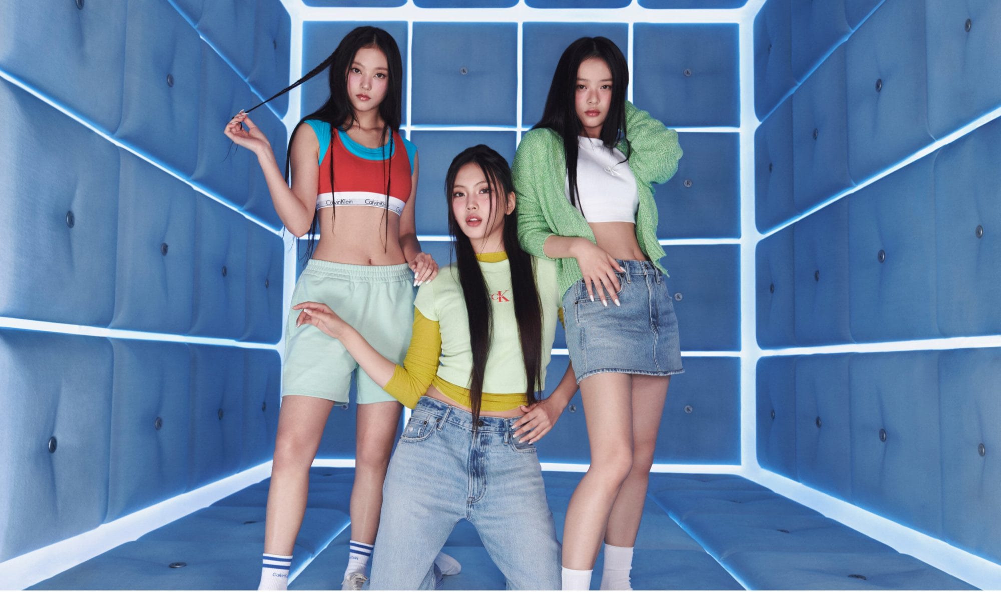 NJZ Rocks 90s Denim in Calvin Klein's New Spring 2025 Collection