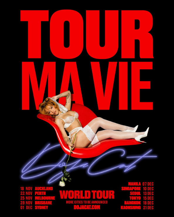 Doja Cat Makes Singapore Debut With Ma Vie World Tour