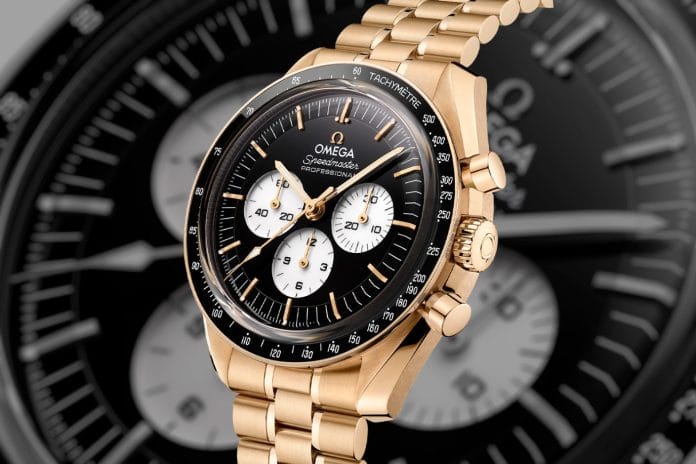 Omega Refreshes the Moonwatch with a Reverse Panda Dial