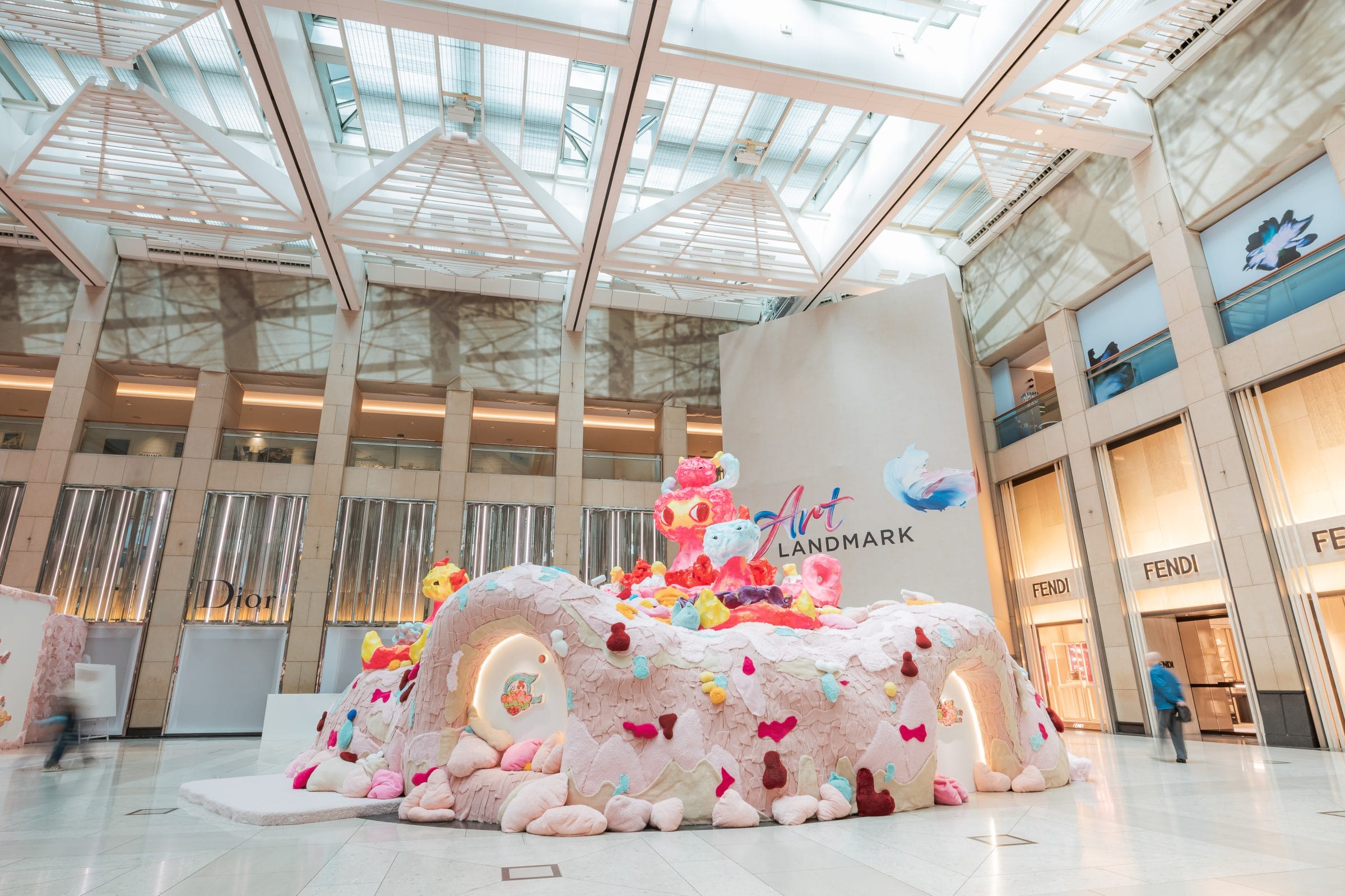 Hong Kong's LANDMARK Now Has An Artwork You Can Walk Through