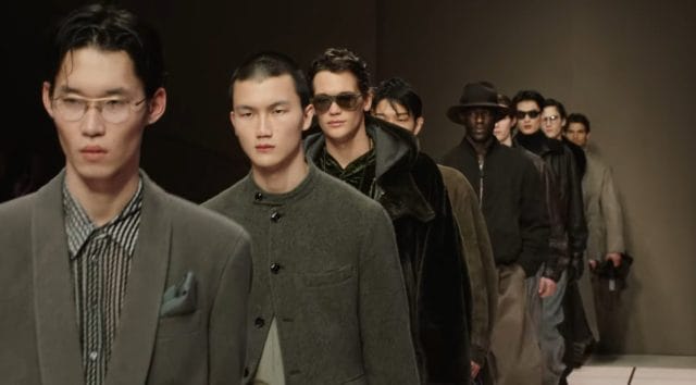 Armani FW26 Men’s Collection Subtly Reworks Familiar Tailoring
