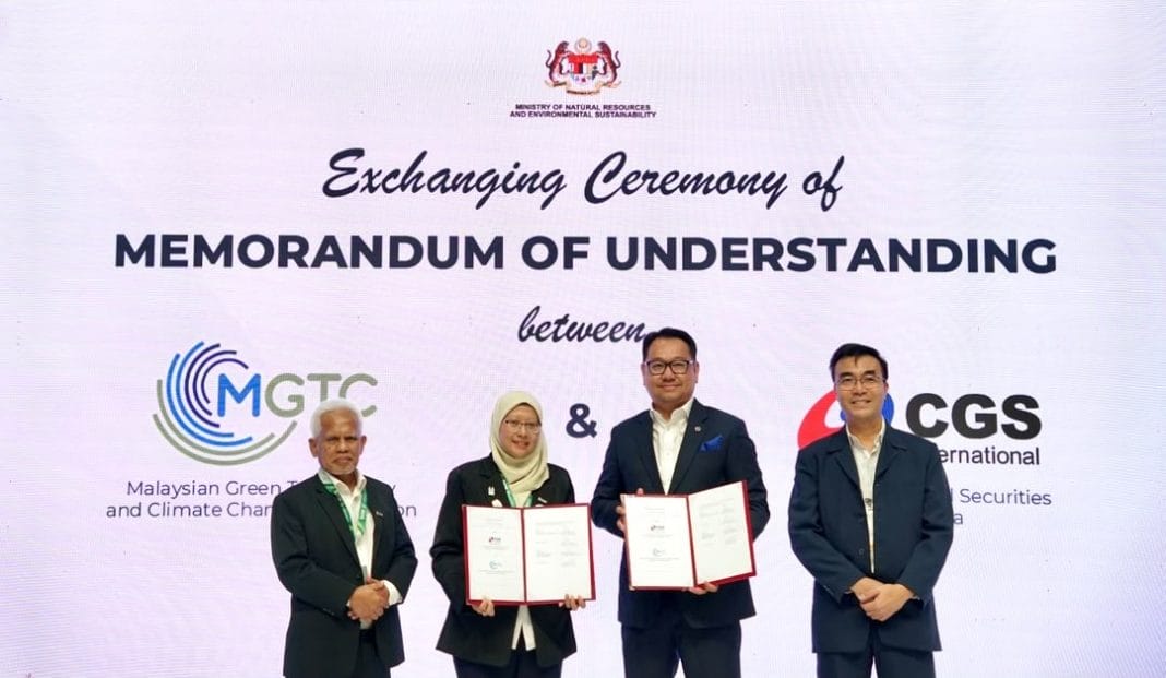 Internationalization Development MGTC Partners CGS International Malaysia For Carbon Market Development ...